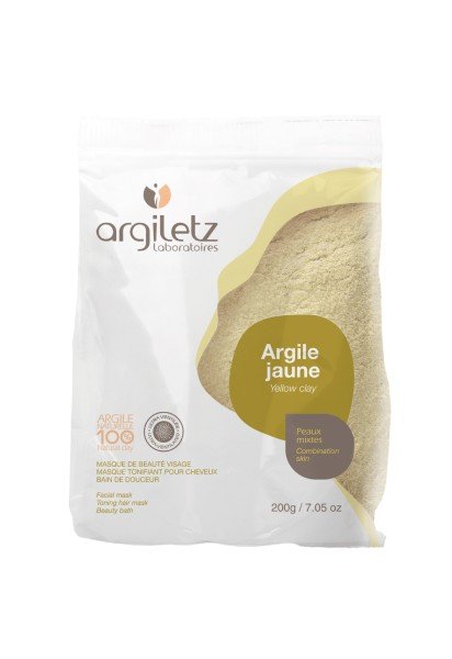 Argiletz Klei zeer fijn geel 200 Gram