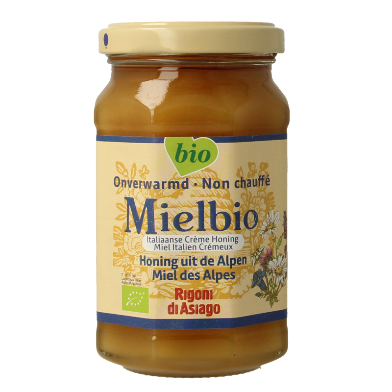 Mielbio Alpen creme honing bio 300 Gram