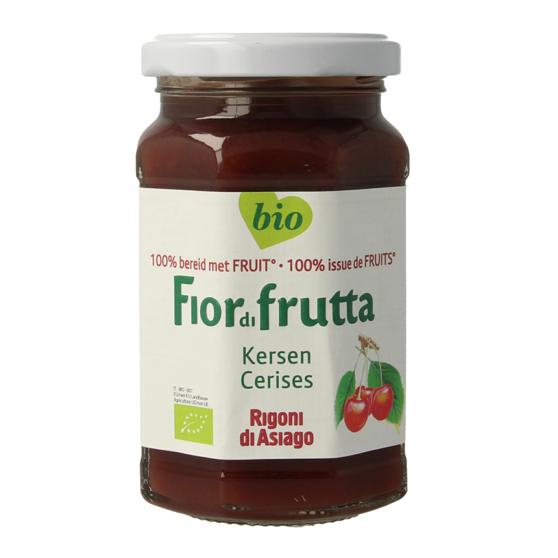 Fiordifrutta Kersenjam bio 250 Gram