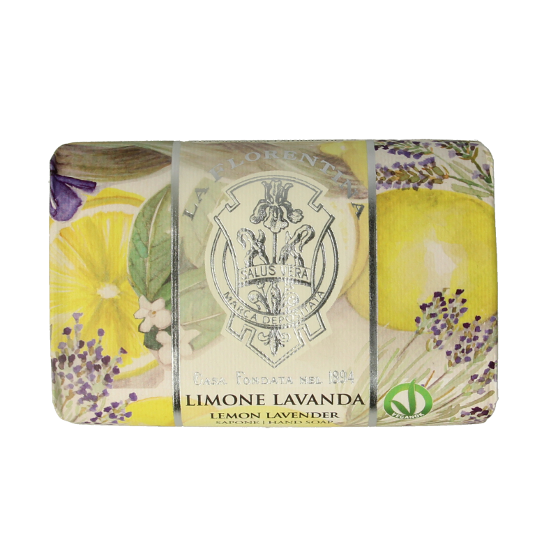 La Florentina Zeep citroen-lavendel  200 Gram