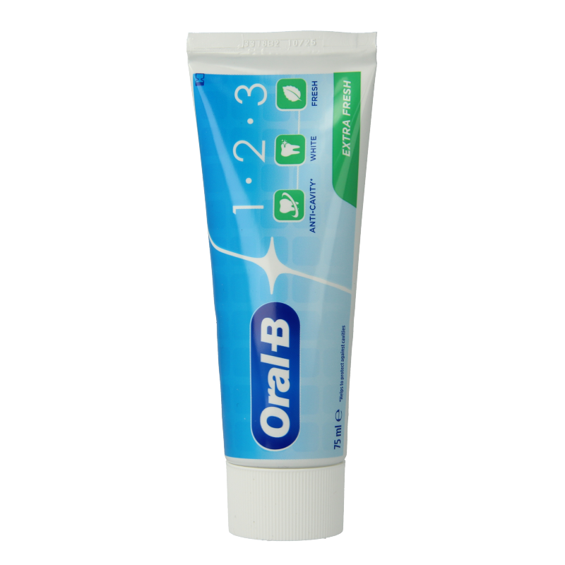 Oral B Tandpasta fresh 123 75 Milliliter