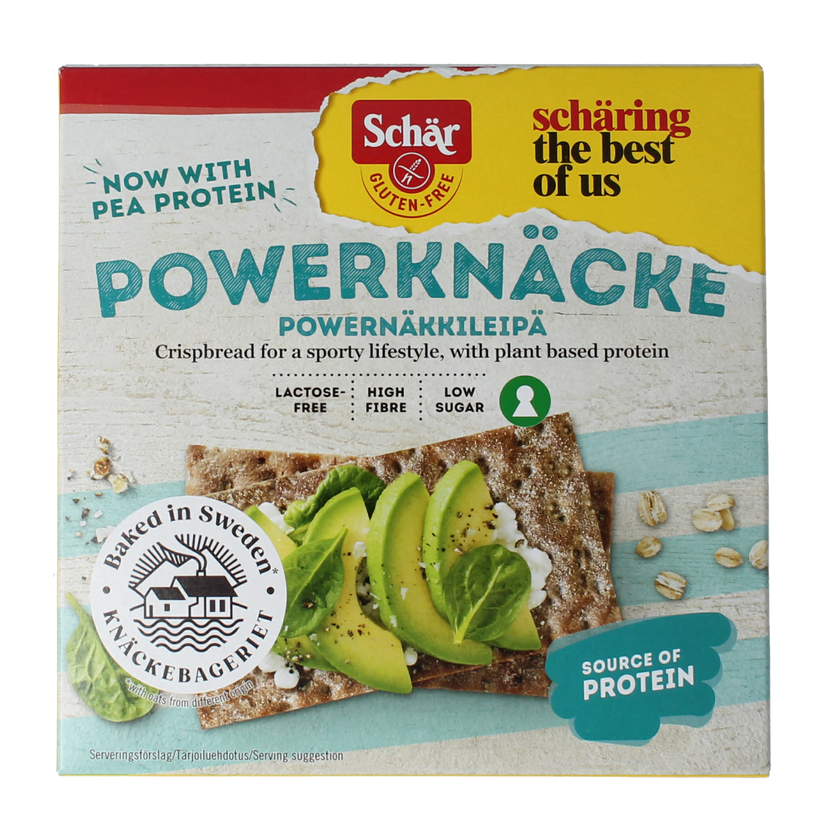 Schar Powerknacke glutenvrij 225.00 Gram