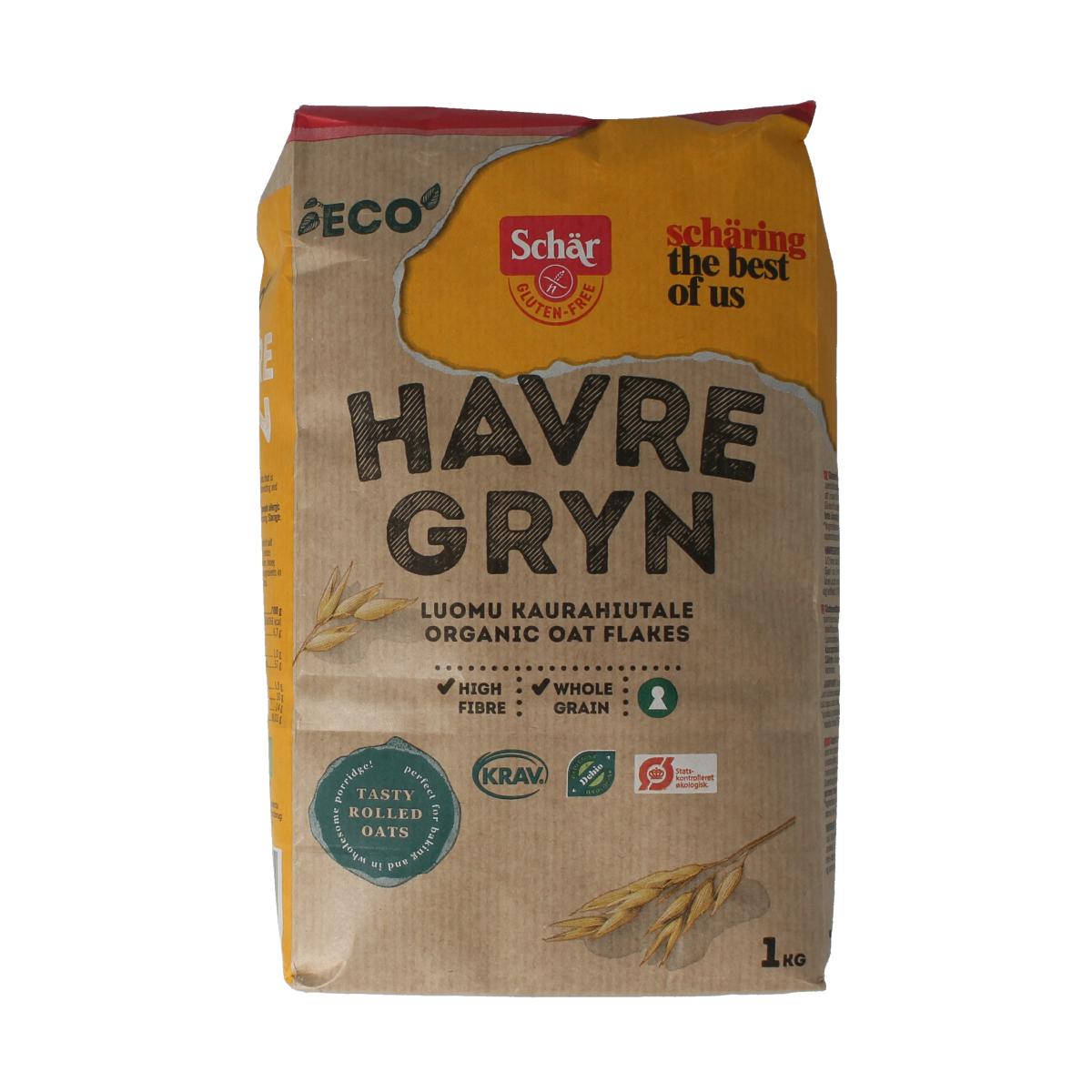 Schar Havermout glutenvrij bio 1.00 Kilogram