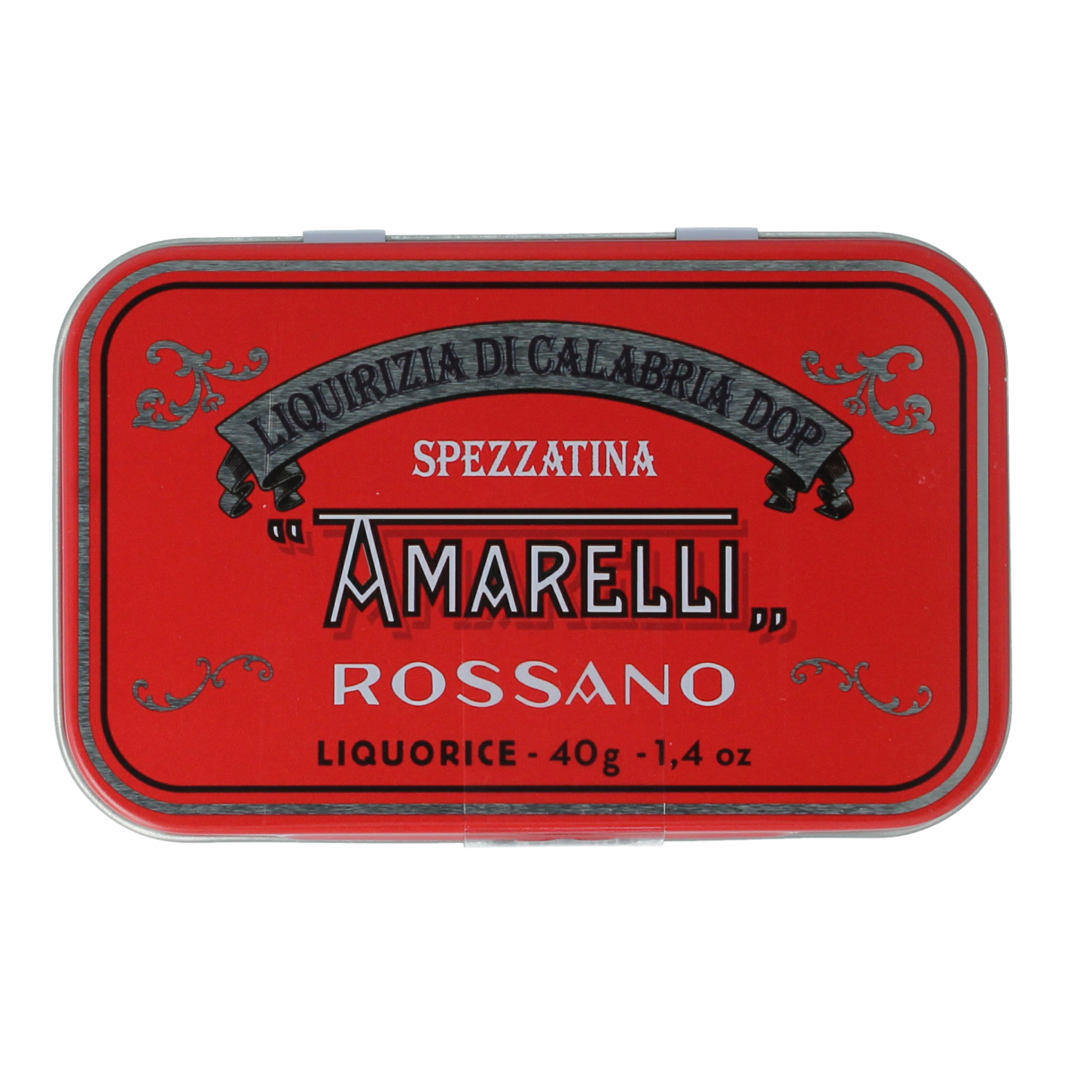 Amarelli Laurierdop liquiriz calabria blikje kleine stukjes 40.00 Gram