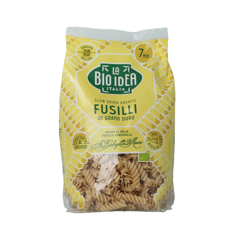 Bioidea Fusilli wit (spirelli) bio 500 Gram