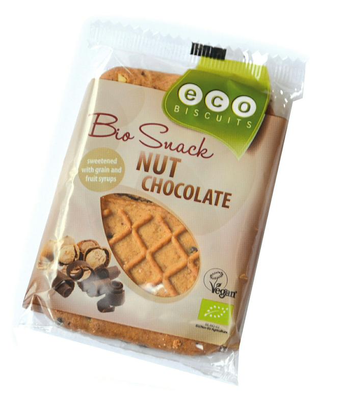 Eco Biscuit Noten/chocolade biscuit bio 45 Gram