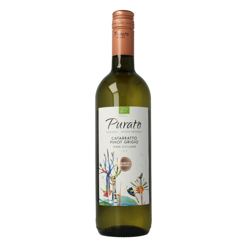 Purato Cataratto pinot grigio 2019 bio 750 Milliliter