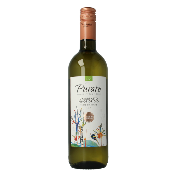 Purato Cataratto pinot grigio 2019 bio 750 Milliliter