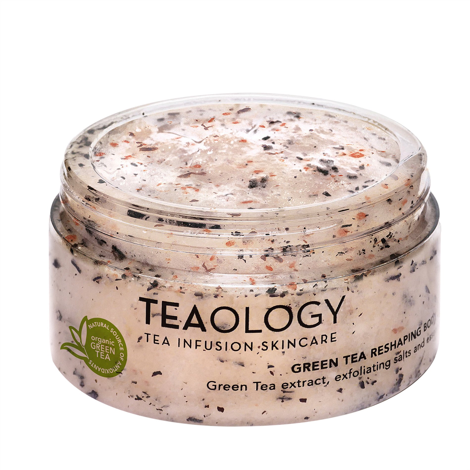 Teaology Green tea bodyscrub reshaping 450 Milliliter