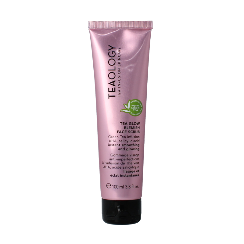 Teaology Tea glow blemish face scrub 100 Milliliter