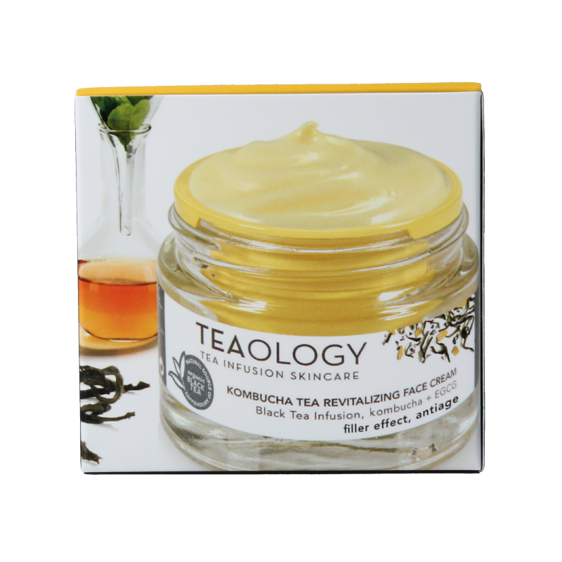 Teaology Kombucha tea revitalizing face cream 50 Milliliter