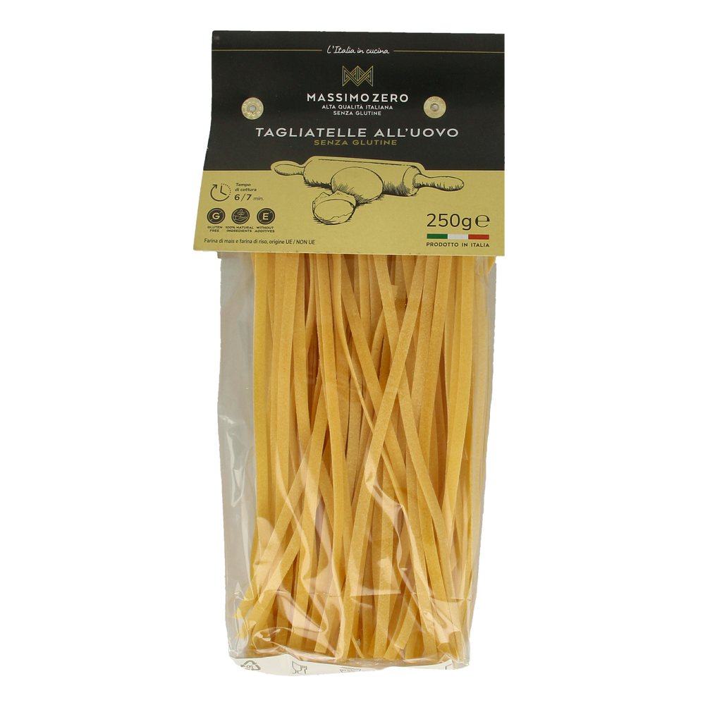 Massimo Zero Tagliatelle eierpasta glutenvrij 250.00 Gram