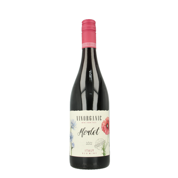 Vinorganic Merlot Italia rood bio 750 Milliliter