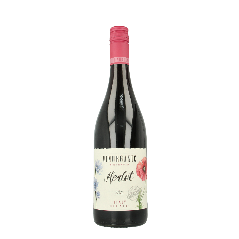 Vinorganic Merlot Italia rood bio 750 Milliliter