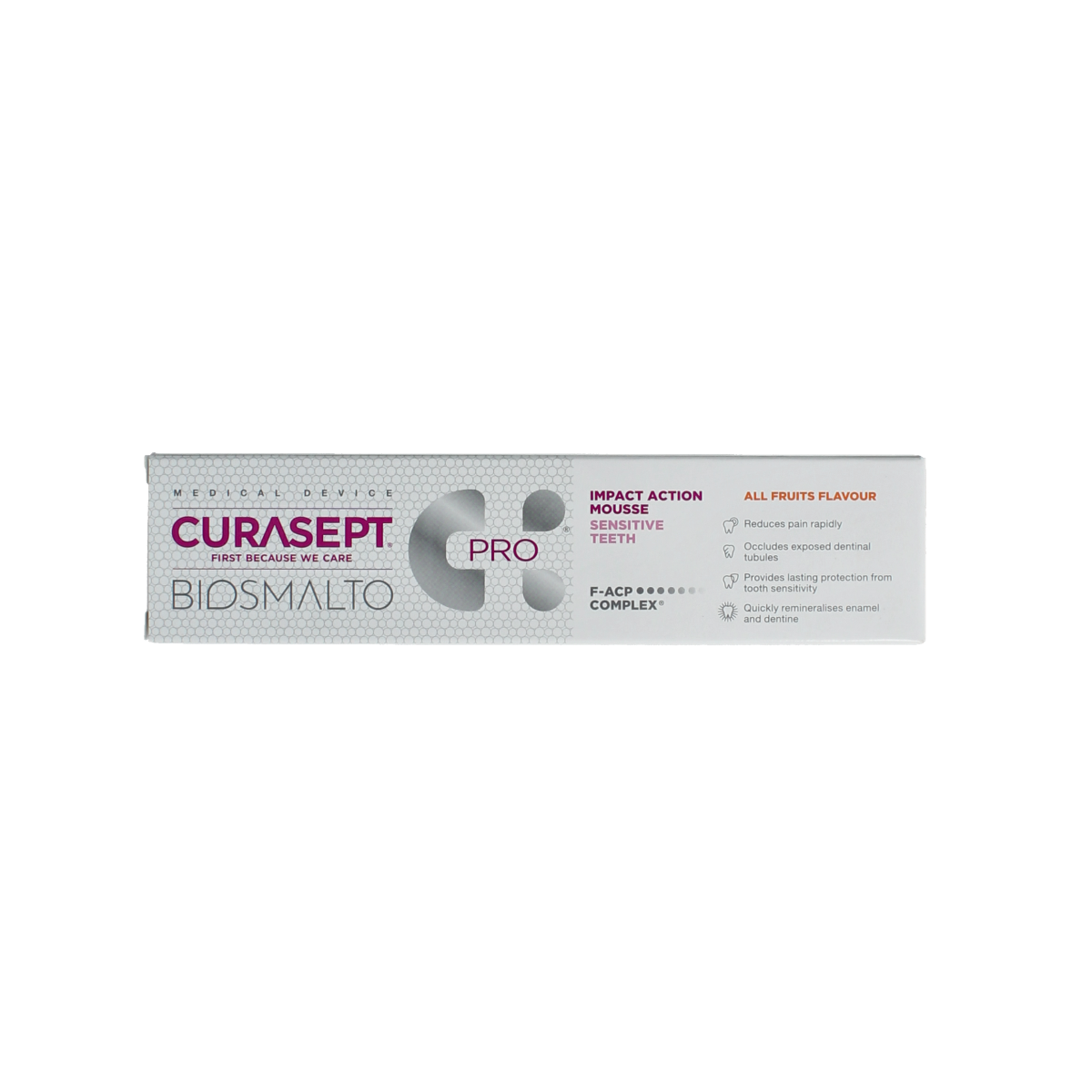 Curasept Biosmalto mousse sensitive 50.00 Milliliter