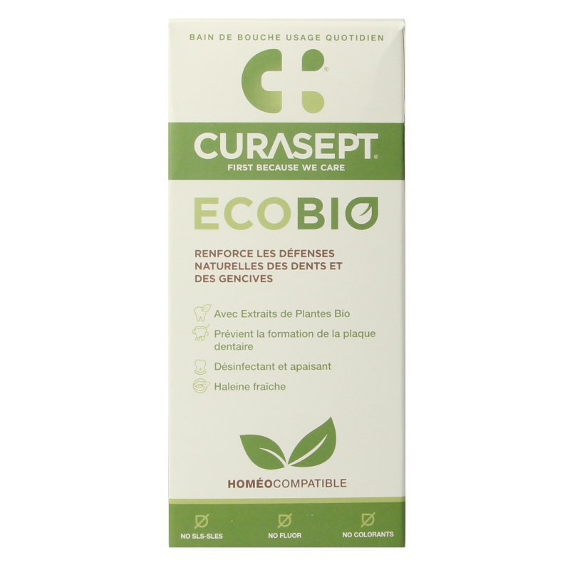 Curasept EcoBio mondspoelmiddel 300 Milliliter