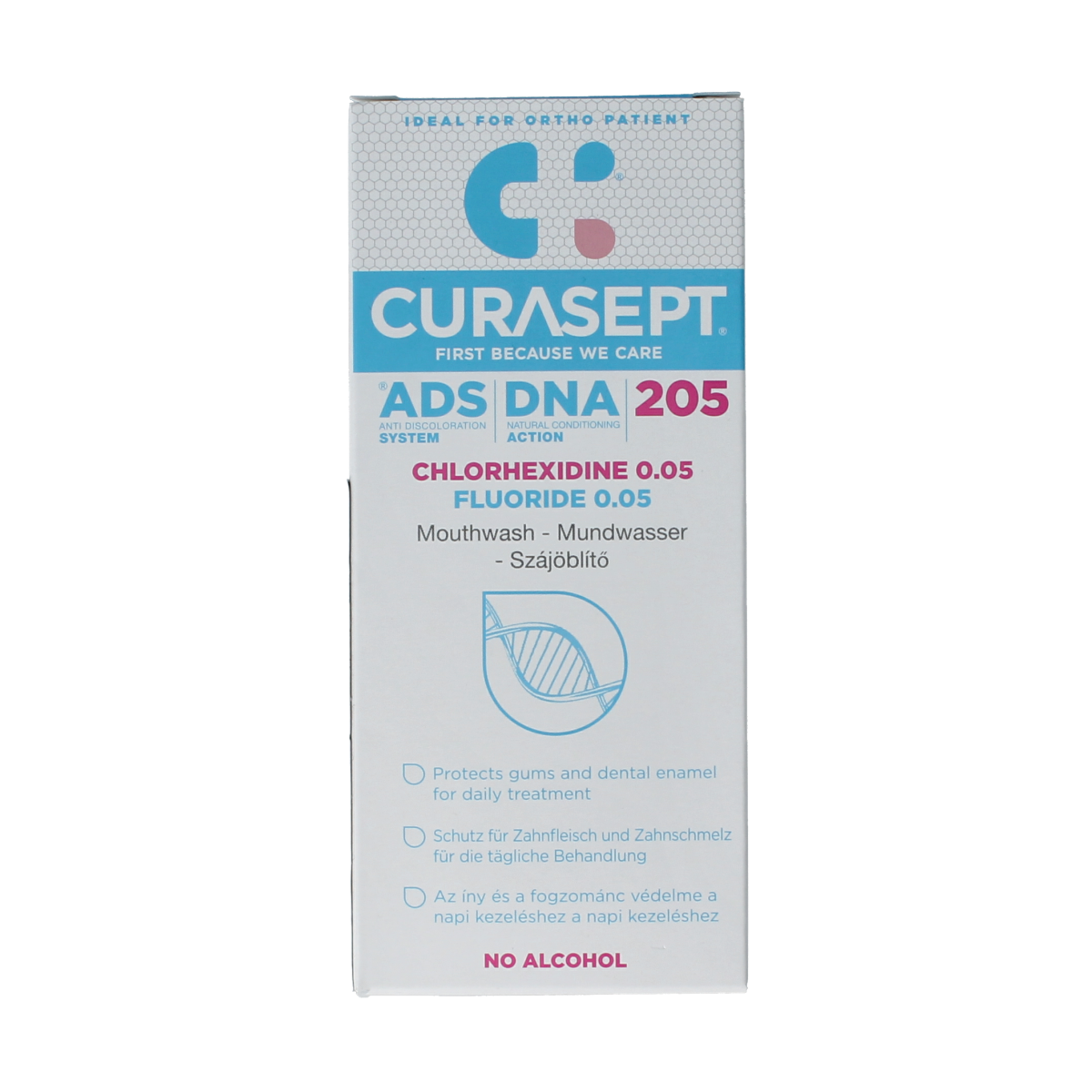 Curasept ADS DNA 205 CHX 0,05% mondspoelmiddel 200.00 Milliliter