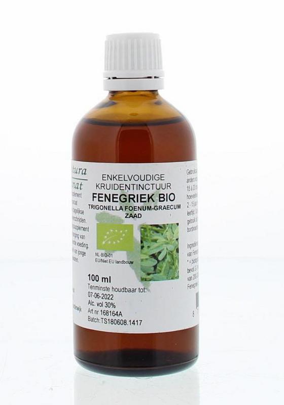 Cruydhof Trigonella foenegriek / fenegriek tinctuur bio 100 Milliliter