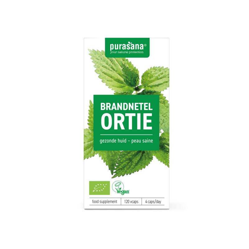Purasana Brandnetel vegan bio 120 Vegetarische capsules