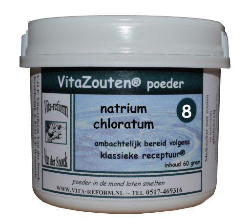 Vitazouten Natrium chloratum/mur. poeder nr. 08 60 Gram