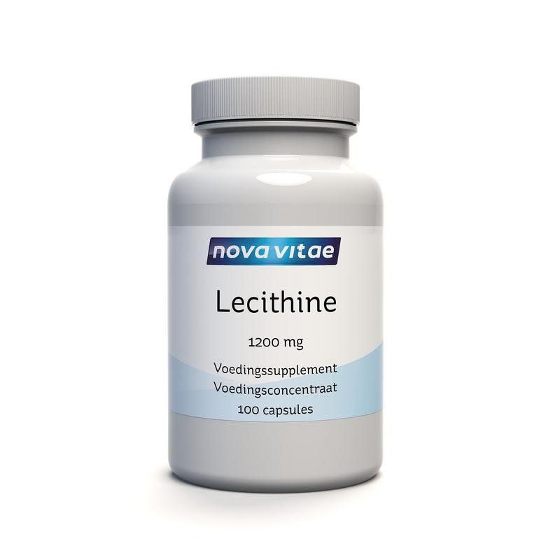 Nova Vitae Lecithine 1200mg 100 Capsules