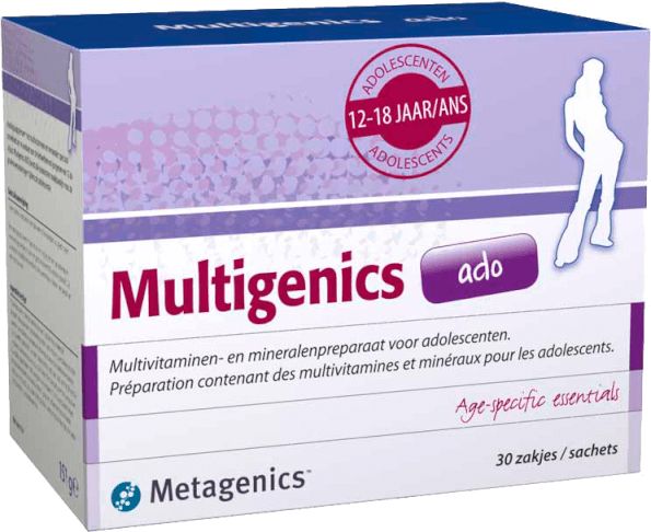 Metagenics Multigenics ado  30 Sachets