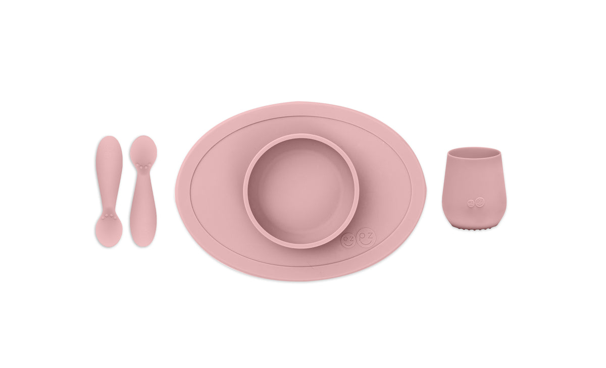 ezpz first food set blush 1.00 Stuks