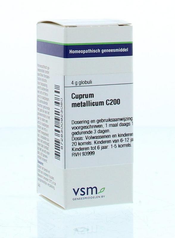 VSM Cuprum metallicum C200 4 Gram