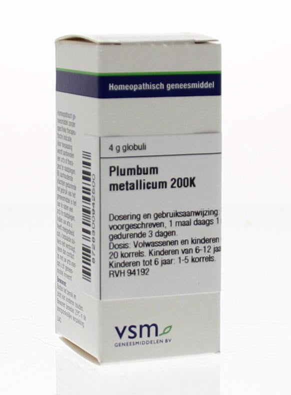 VSM Plumbum metallicum 200K 4 Gram