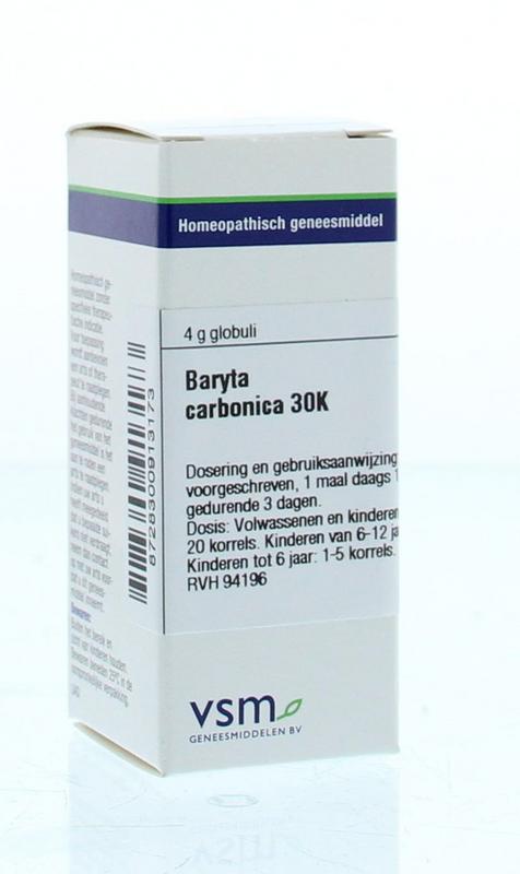 VSM Baryta carbonica 30K 4 Gram