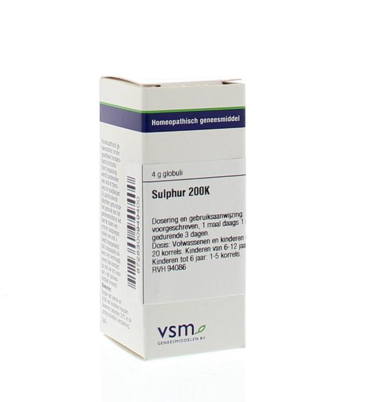 VSM Sulphur 200K 4 Gram