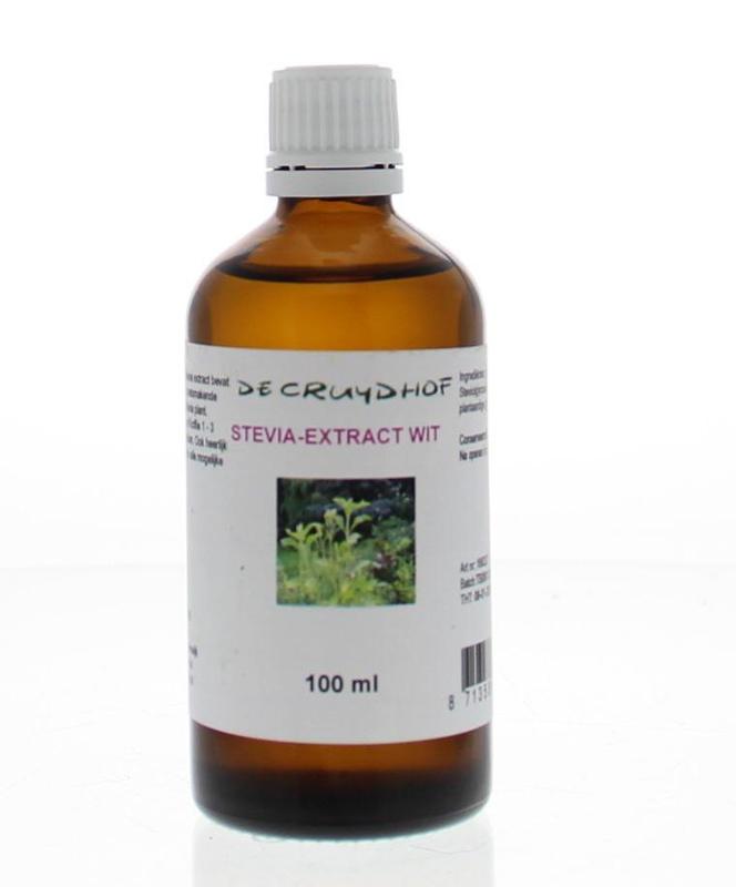 Cruydhof Stevia extract wit 100 Milliliter