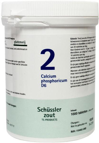Pflüger Calcium phosphoricum 2 D6 Schussler 1000 Tabletten