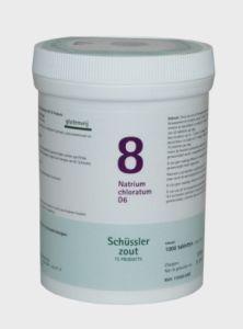 Pflüger Natrium chloratum 8 D6 Schussler 1000 Tabletten