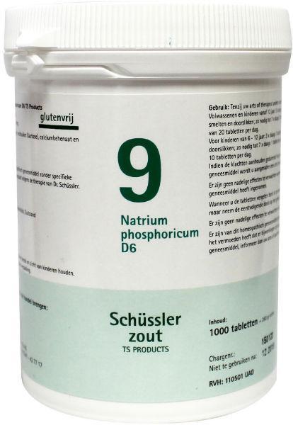 Pfluger Natrium phosphoricum 9 D6 Schussler 1000.00 Tabletten