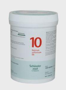 Pflüger Natrium sulfuricum 10 D6 Schussler 1000 Tabletten
