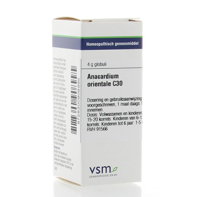 VSM Anacardium orientale C30 4 Gram