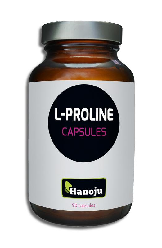 Hanoju L-Proline 400mg 90 Vegetarische capsules
