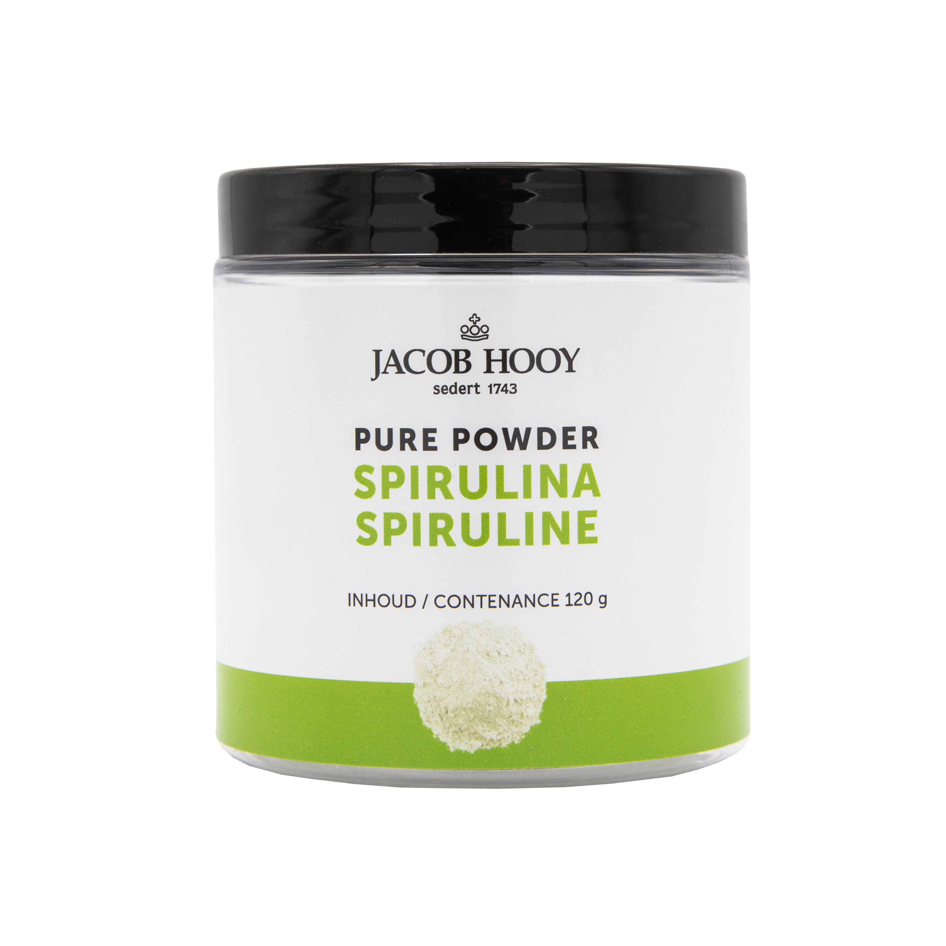 Jacob Hooy Pure Powder spirulina 120.00 Gram