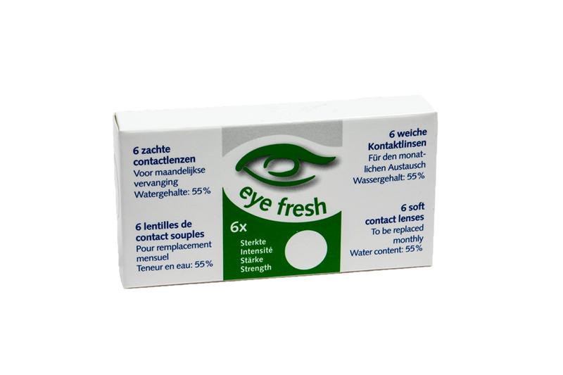 Eyefresh Maandlenzen -4.25 6.00 Stuks