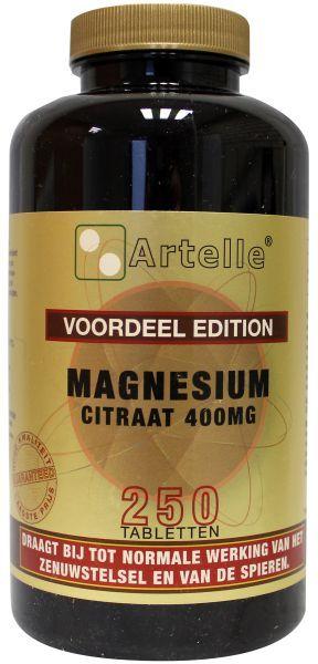 Artelle Magnesium citraat elementair 250 Tabletten