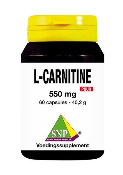SNP L-Carnitine 550mg puur 60 Capsules