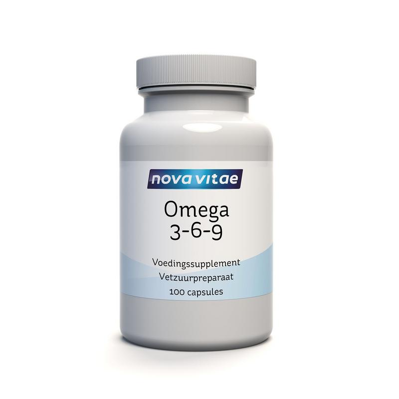 Nova Vitae Omega 3 6 9 1000mg 100 Capsules