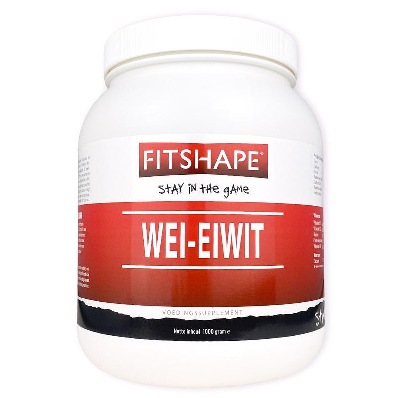 Fitshape Wei eiwit aardbei  2 Kilogram