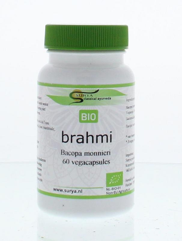 Surya Brahmi bio 60 Vegetarische capsules