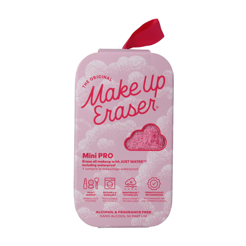 Make Up Eraser Pro pink mini make-up verwijderdoekje 1 Stuks