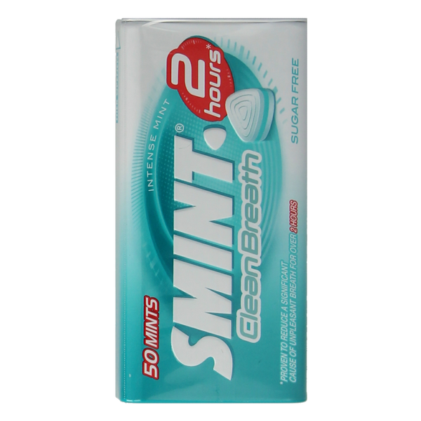 Smint Clean breath intense mint 50.00 Stuks
