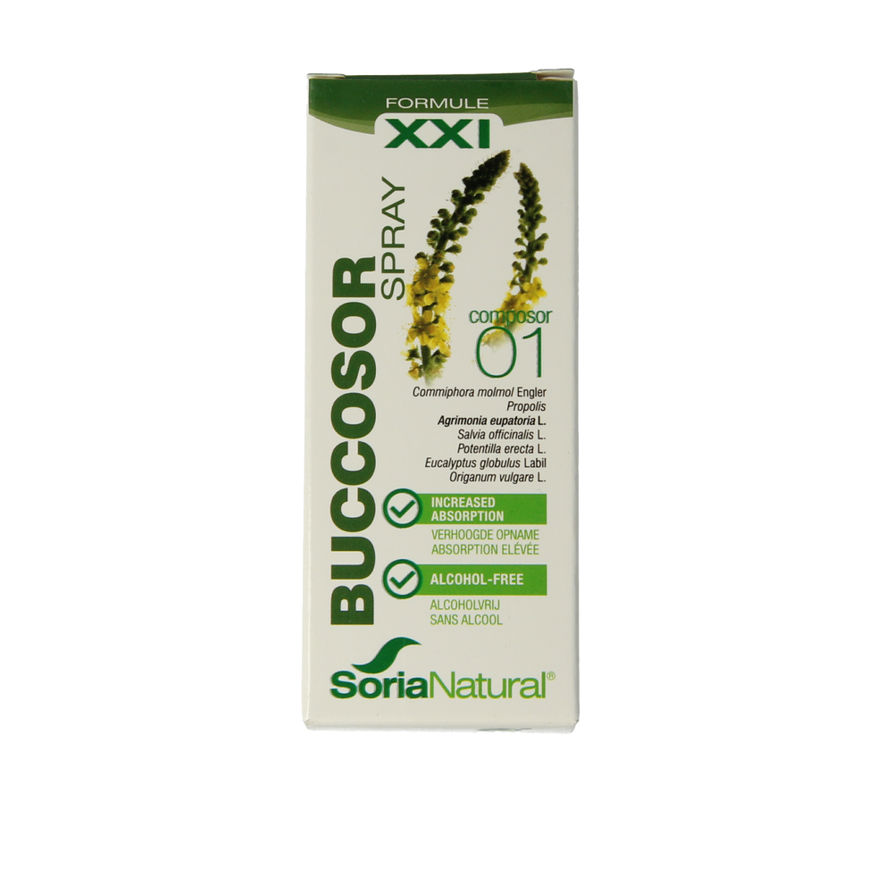 Soria Natural Composor 1 buccosor spray XXI 30.00 Milliliter