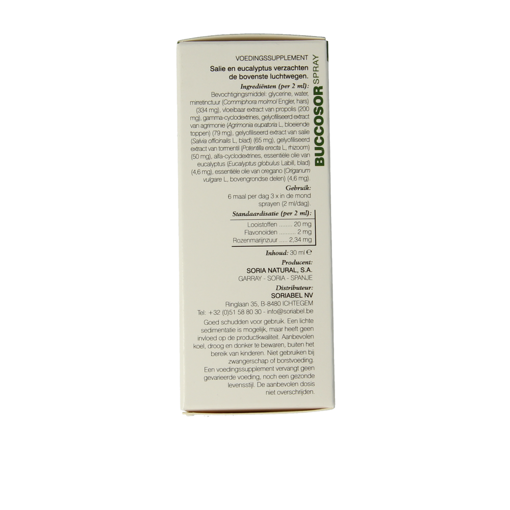 Soria Natural Composor 1 buccosor spray XXI 30.00 Milliliter