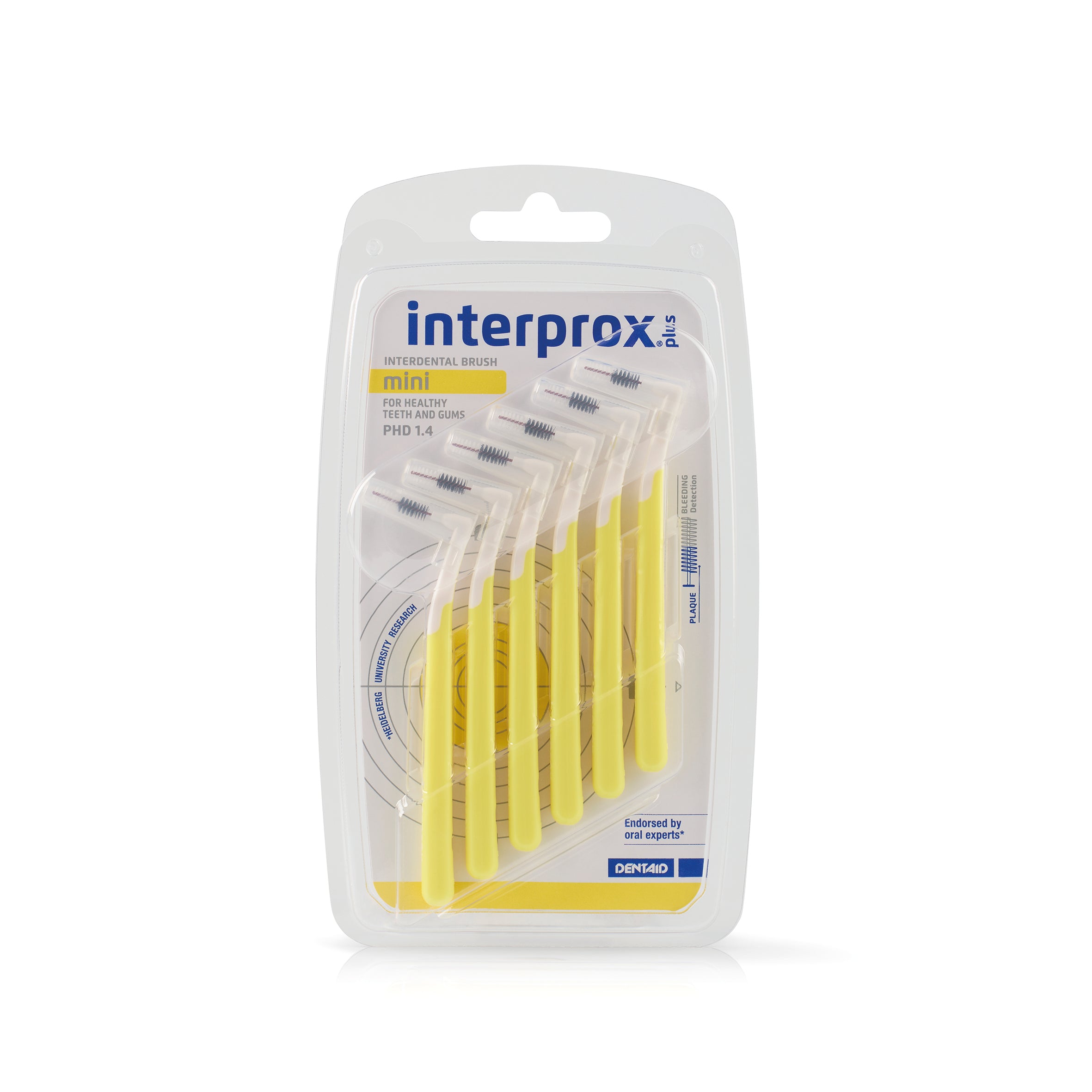 Interprox Plus ragers mini geel 6 Stuks